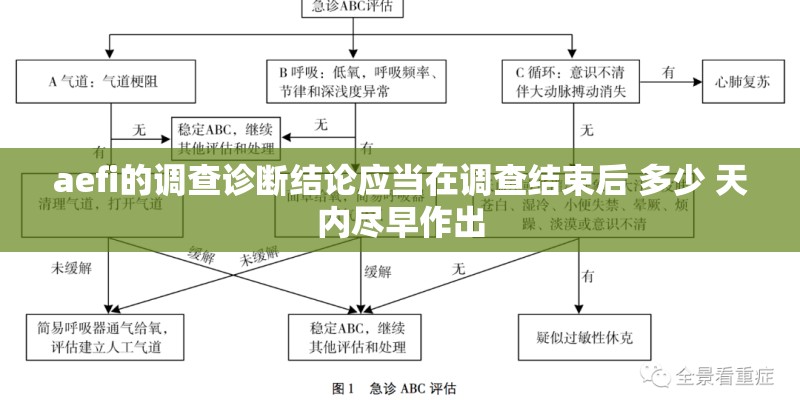 aefi的调查诊断结论应当在调查结束后 多少 天内尽早作出 aefi的调查诊断结论应当在调查结束后 多少 天内尽早作出