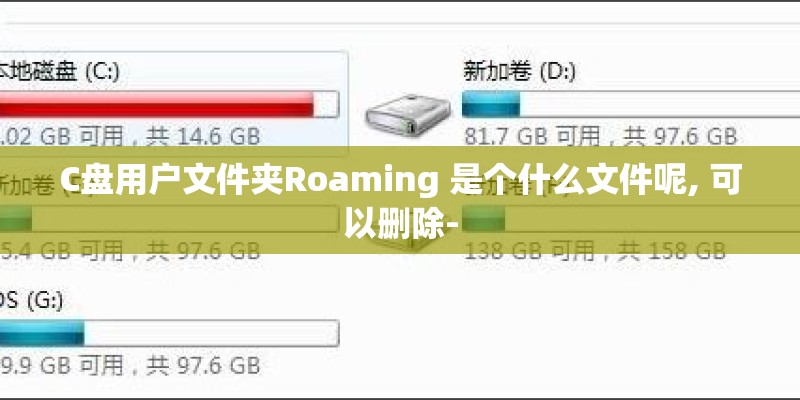 C盘用户文件夹Roaming 是个什么文件呢, 可以删除-