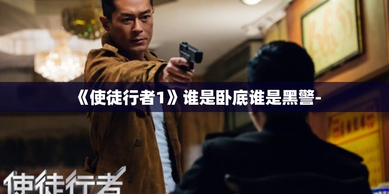 《使徒行者1》谁是卧底谁是黑警-