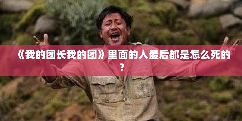 《我的团长我的团》里面的人最后都是怎么死的? 《我的团长我的团》里面的人最后都是怎么死的?