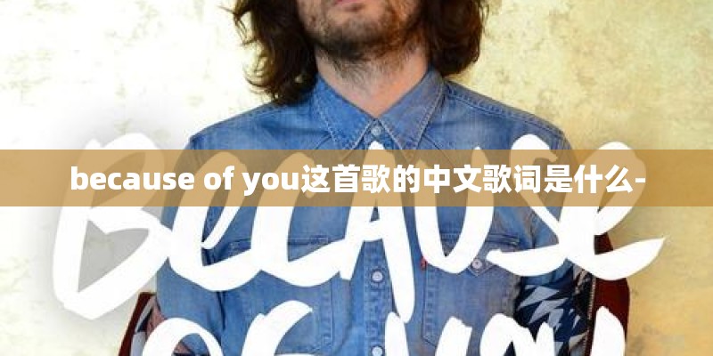 because of you这首歌的中文歌词是什么-