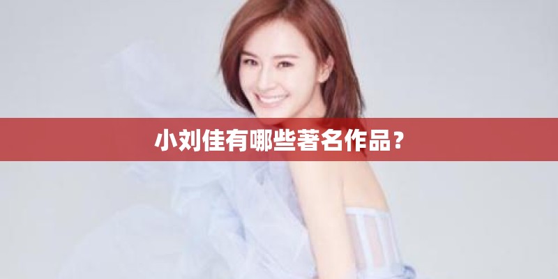 小刘佳有哪些著名作品？