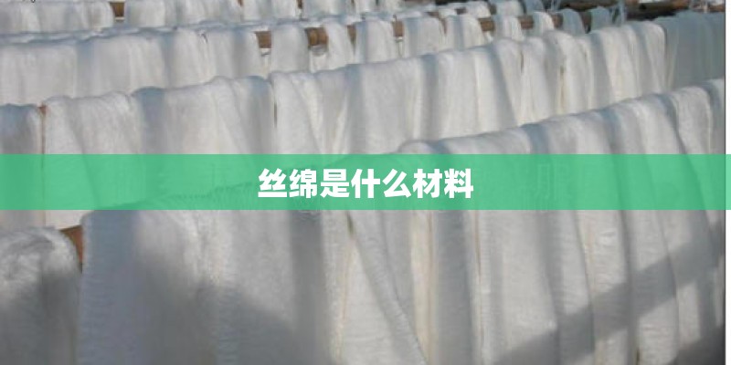 丝绵是什么材料