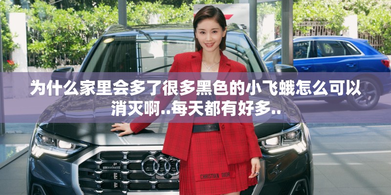 为什么家里会多了很多黑色的小飞蛾怎么可以消灭啊..每天都有好多..